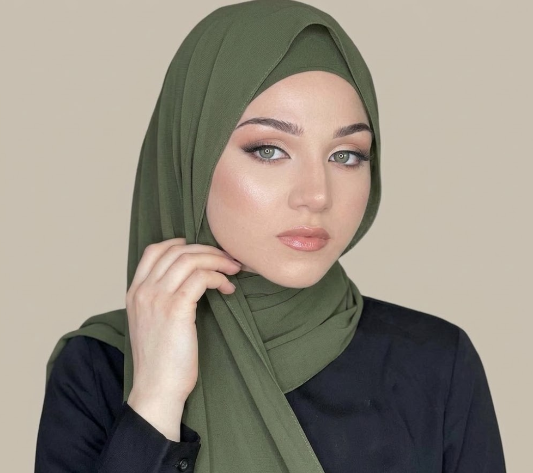 Set Of 4 Chiffon Hijabs